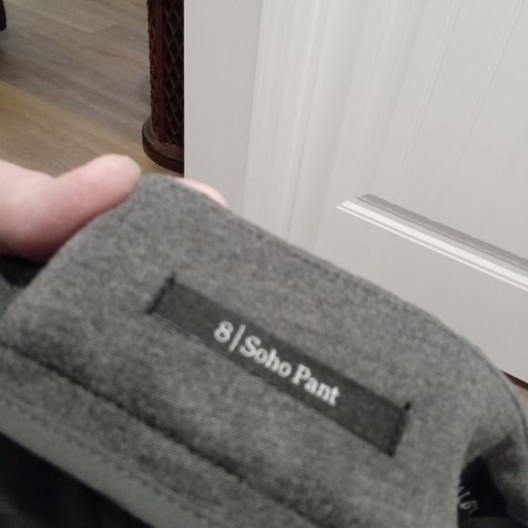 Talbots Gray Soho Trouser Pants Size 8 - Picture 13 of 13